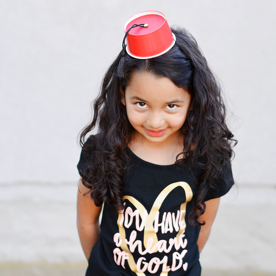 Easy craft DIY for making adorable mini fez hats for Valentine's Day or any occasion!